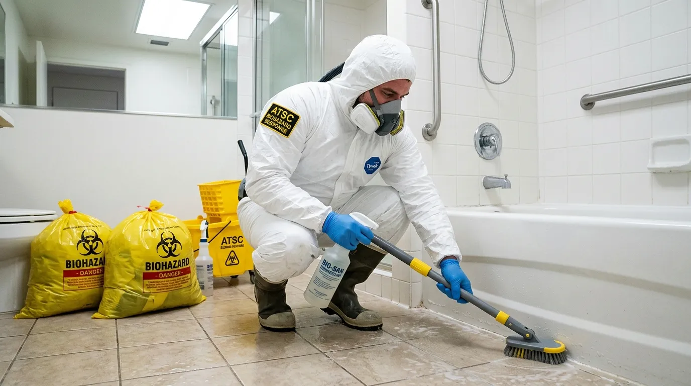 Decontamination equipment deployed for Blood Cleanup in Odenton